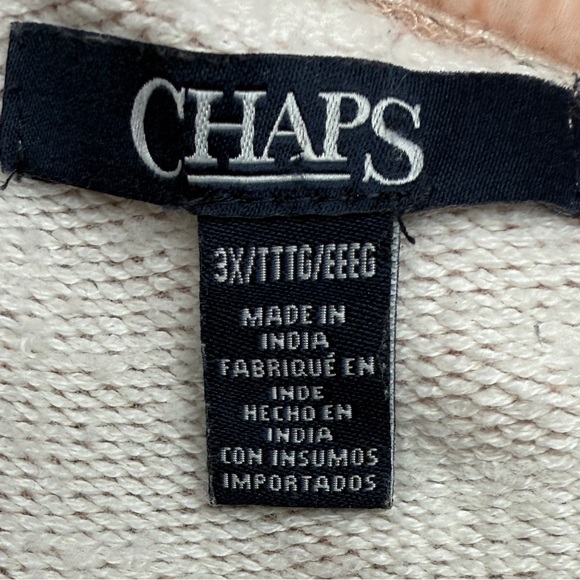 Chaps Women's Cowl Neck Light Pink Sweatshirt - Picture 4 of 5